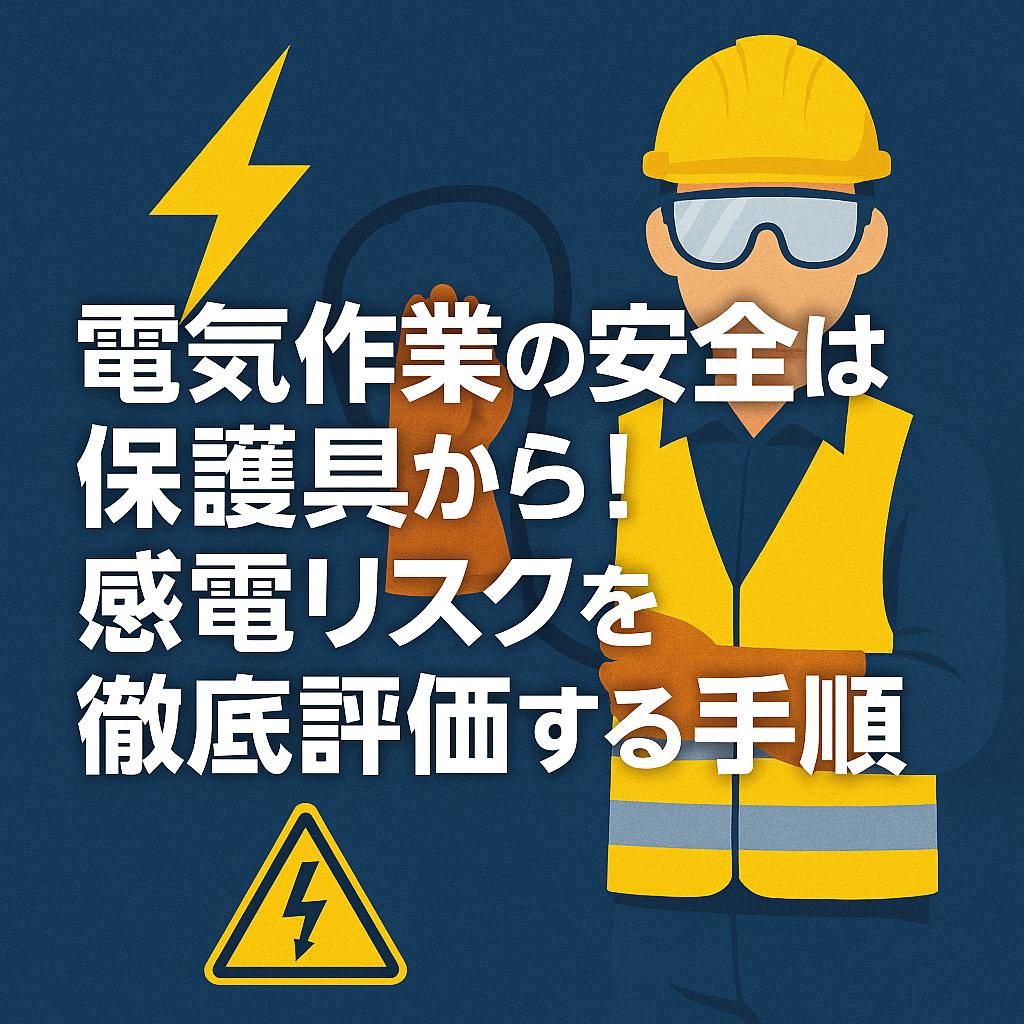 電気作業の安全は保護具から！感電リスクを徹底評価する手順