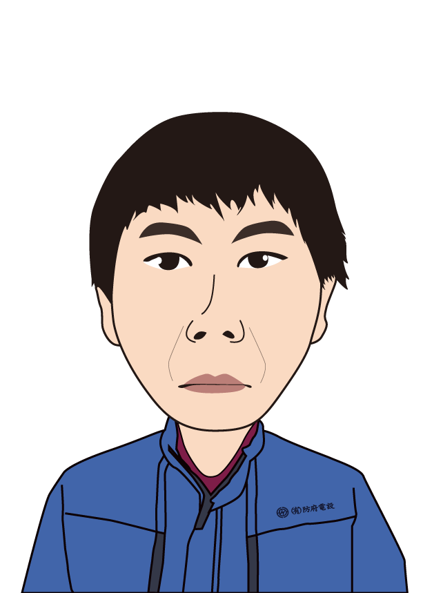 似顔絵Tさん